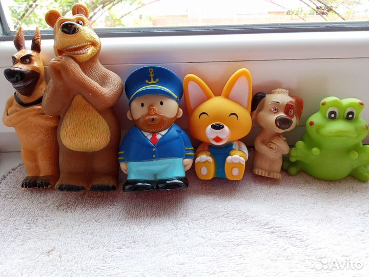 Резиновые игрушки СССР