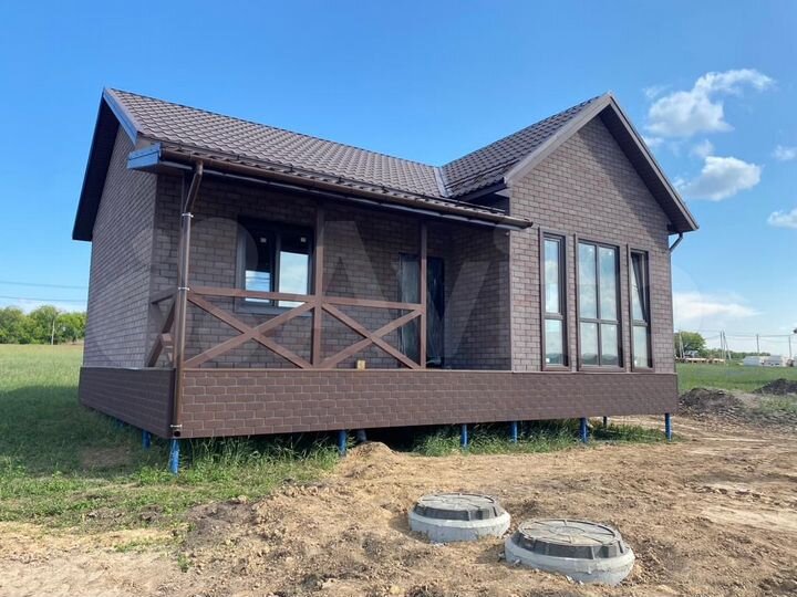 Дом 100,6 м² на участке 8 сот.