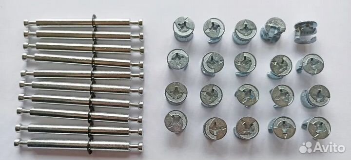 Стяжка мебельная эксцентриковая двойная