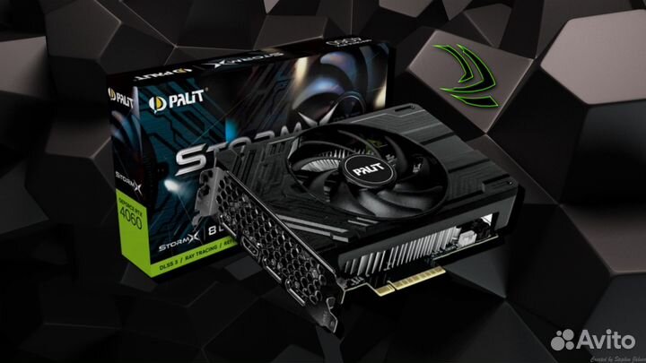 Видеокарта Palit GeForce RTX 4060 StormX 8GB