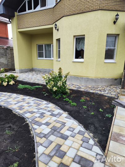 Плитка тротуарная Эльбрус цветной