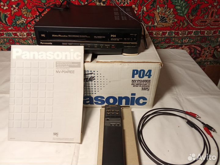 Видеомагнитофон panasonic
