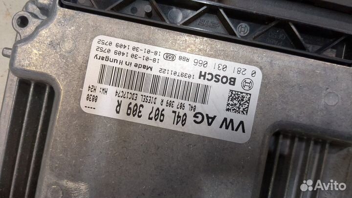 Блок управления двигателем Skoda Octavia (A7)