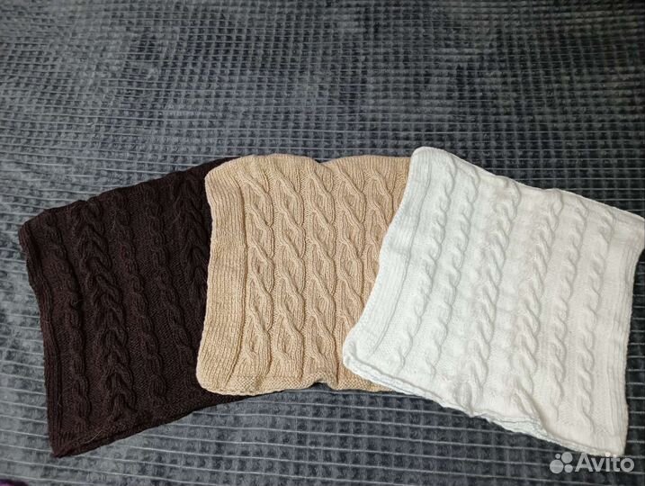 Вязанные подушечки