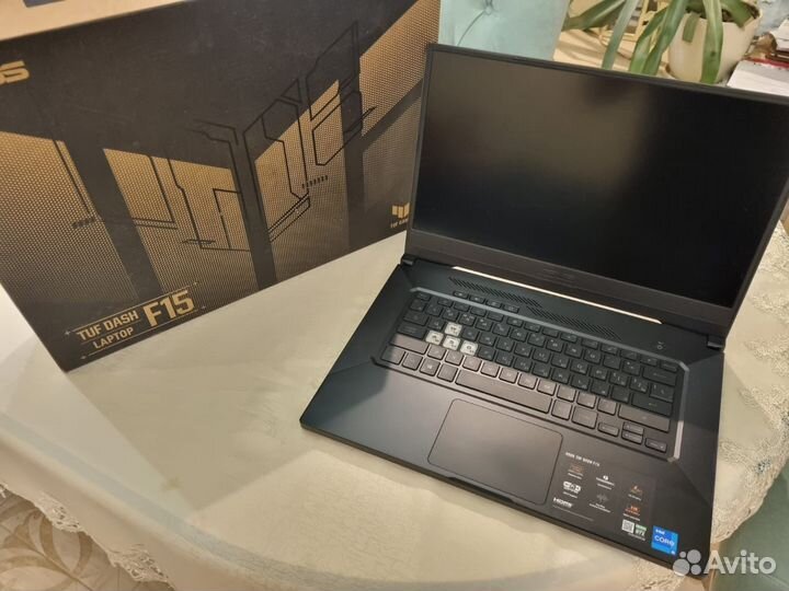 Игровой Asus TuF F15 i5 11gen/RTX3060/16gb/512ssd