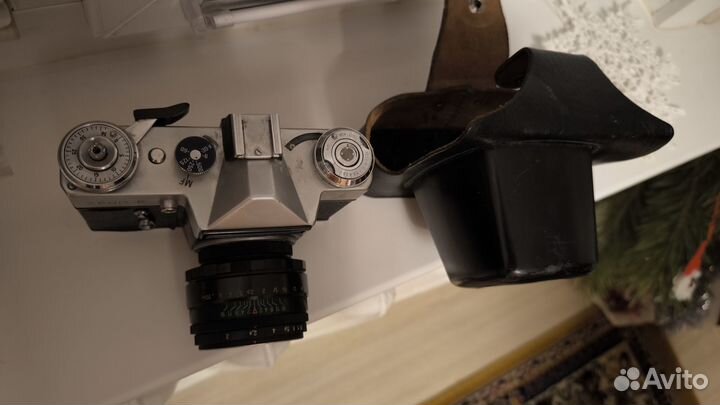 Zenit e с объективом helios 44-2 в идеальном состо