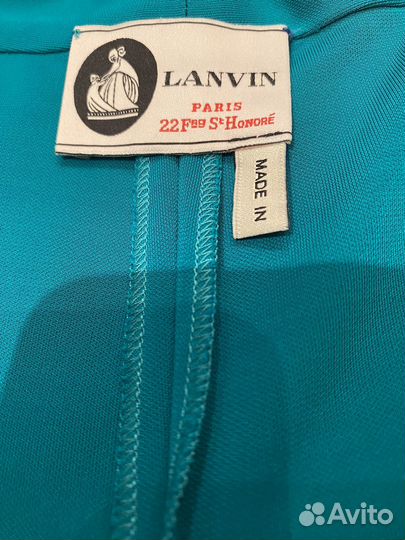 Поатье Lanvin Париж 44-46 оригинал