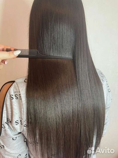 Кератиновое выпрямление и восстановление волос