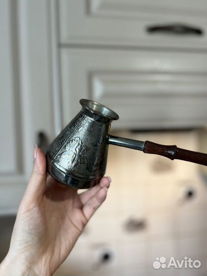 Турка для кофе медная