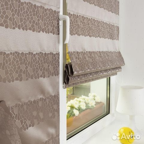 Римские шторы с неубиваемой фурнитурой