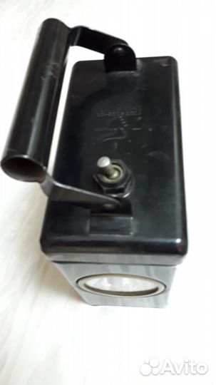 Фонарь аккумуляторный 1968 г. гост 4652-54, СССР