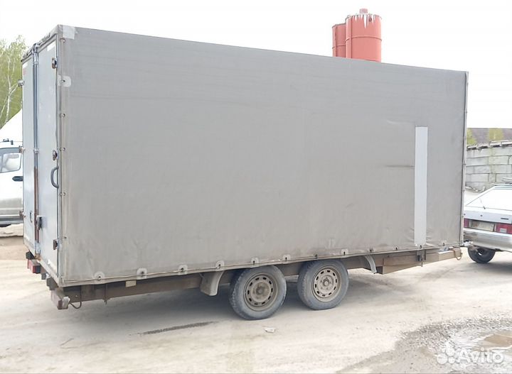Прицеп тентованный АвтоМаш 817228, 2017