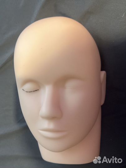 Голова манекен для наращивания ресниц