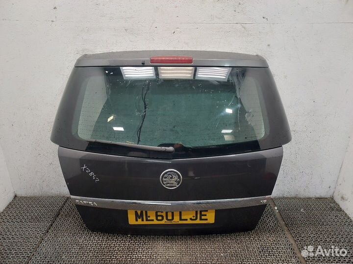 Подсветка номера Opel Zafira B, 2010