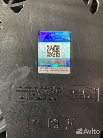 Подставка с охлаждением deepcool