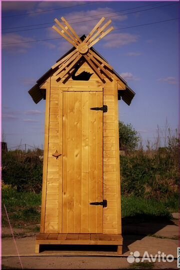 Уличный туалет с установкой KEY667