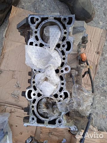 Блок двигателя ford focus 2 1.8 qqdb