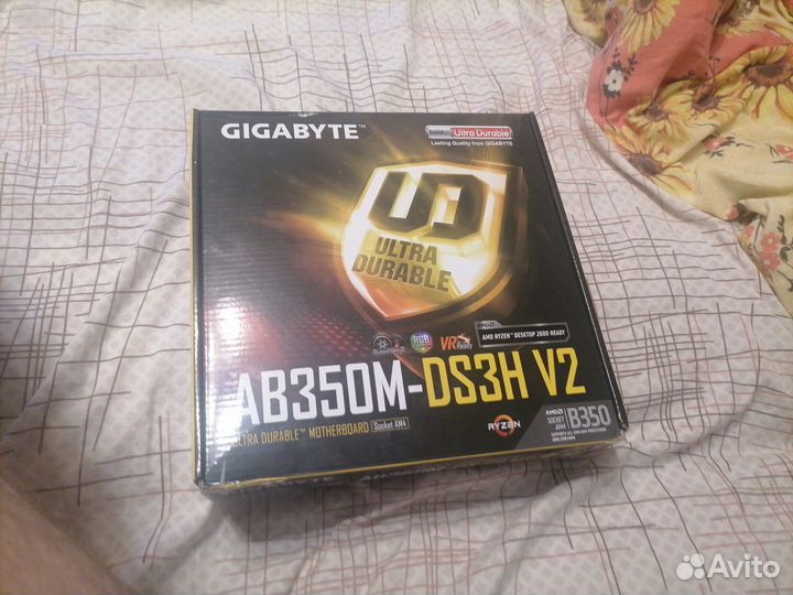 Материнская плата gigabyte ab350m