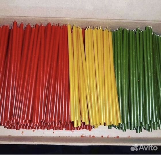 Свечи восковые