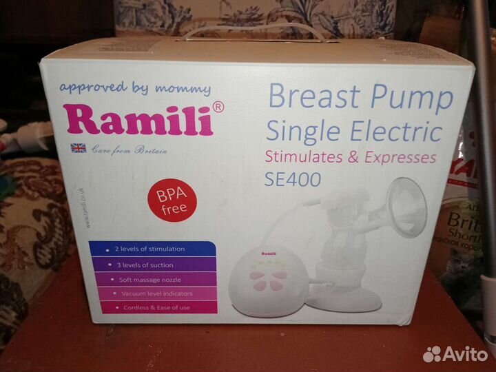 Молокоотсос электрический Ramili