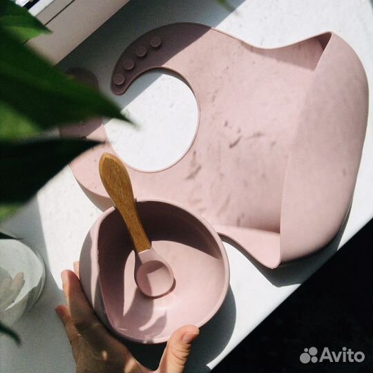 Детская посуда силиконовая