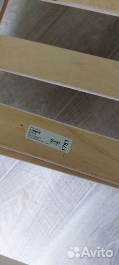 Детская кровать IKEA раздвижная с матрасом