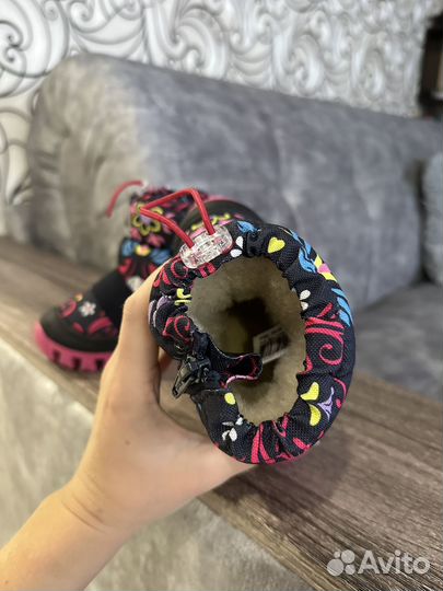 Ботинки зимние для девочки