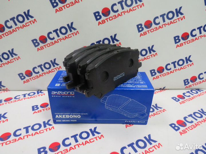 Колодки тормозные akebono AN-687WK