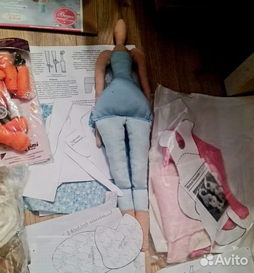 Набор для шитья игрушек кукол один лот