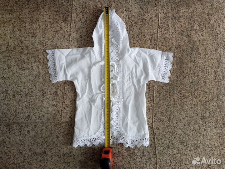 Крестильная рубашка для девочки