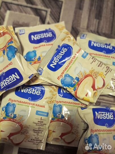 Каша Нестле молочная