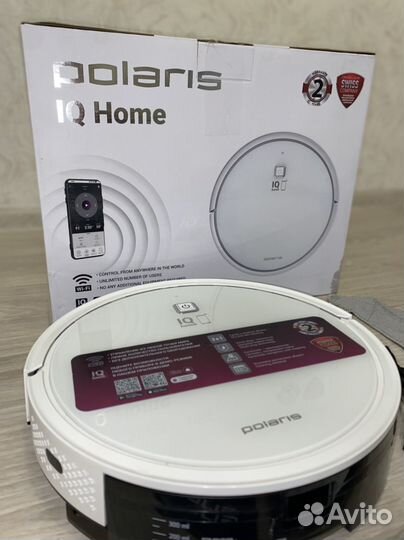Робот-пылесос Polaris pvcr 4105 Wi-Fi IQ Home Aqua