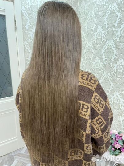 Волосы для наращивания 55см
