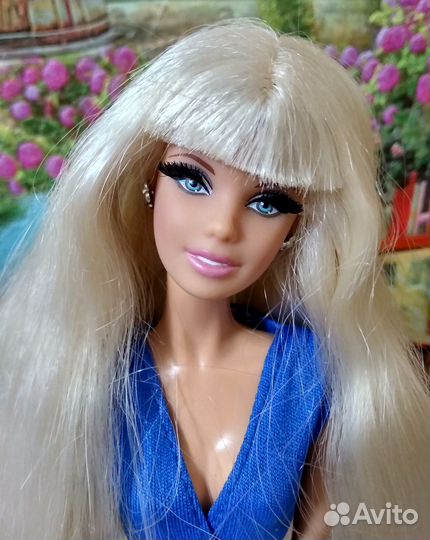 Кукла The Barbie Look Collection Blue Jumpsuit