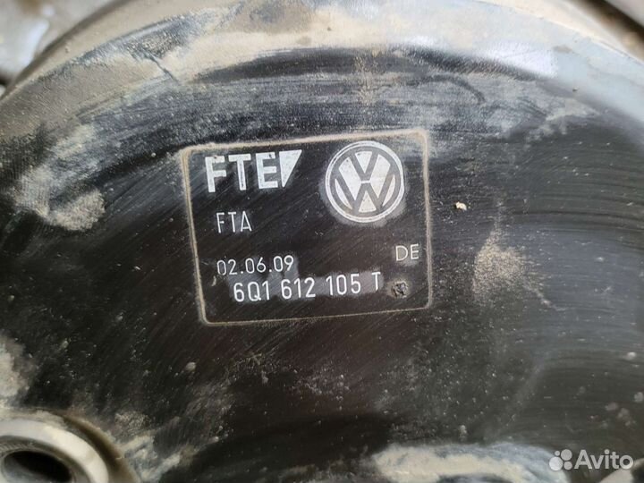 Шкода Фабия 2 усилитель вакуумный