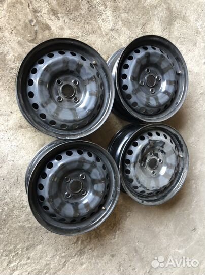 Диски штампованные R15 hyundai kia комплект