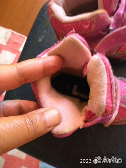 Ботинки на девочку 21