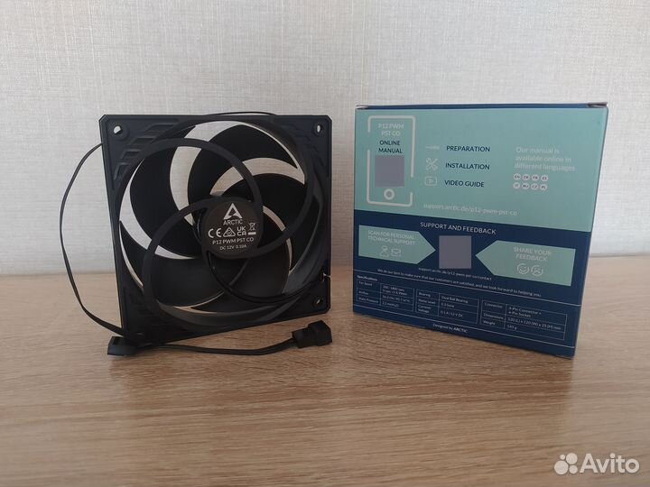 Корпусный вентилятор Arctic Cooling P12 PWM PST CO