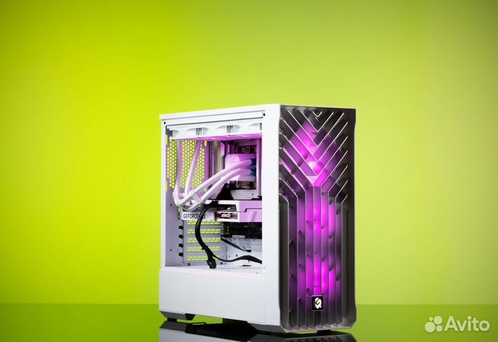 Игровой пк chaotic device205 RTX 4060Ti 8GB NEW Ryzen 5 7500F Phanteks magniumgear NEO Air 2 White