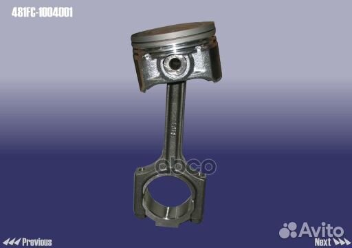 Поршень в сборе с шатуном 1.8L 481FC1004001 chery