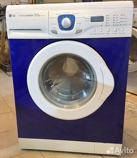 LG синий металлик узкая, 1 год гарантии