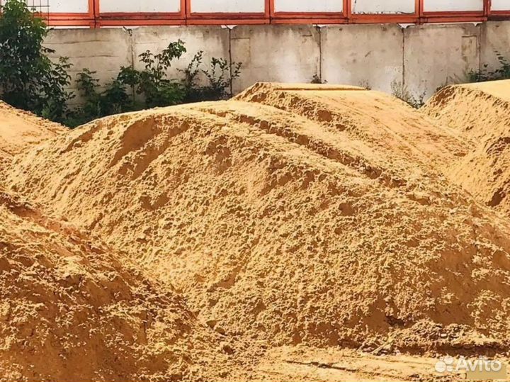 Песок карьерный