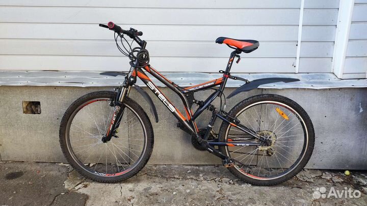 Велосипед двухподвесный stels challenger 26