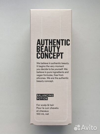 Authentic Beauty Concept Balancing эликсир