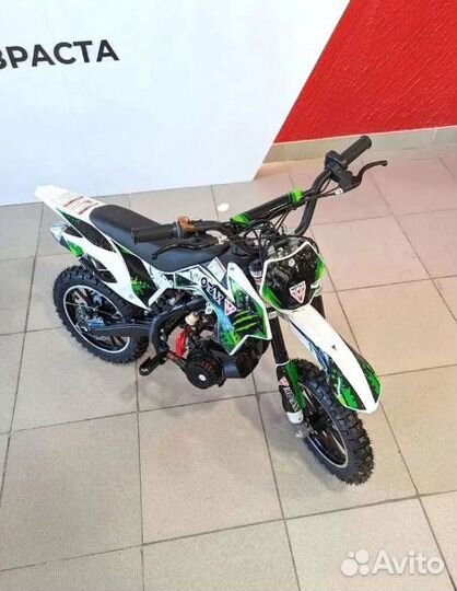 Детский миникросс Motax 50 PS зеленый