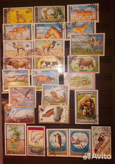 Почтовые марки Монголия