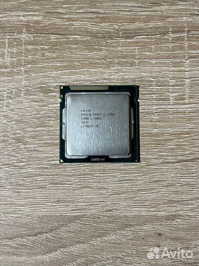 Процессор Intel I5 2500k