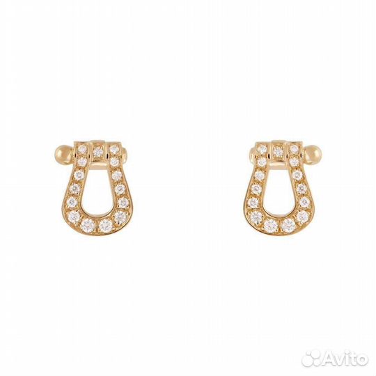 Золотые серьги Fred