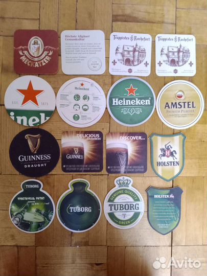 Бирдекели, костеры, бирматы, подставки под пивной