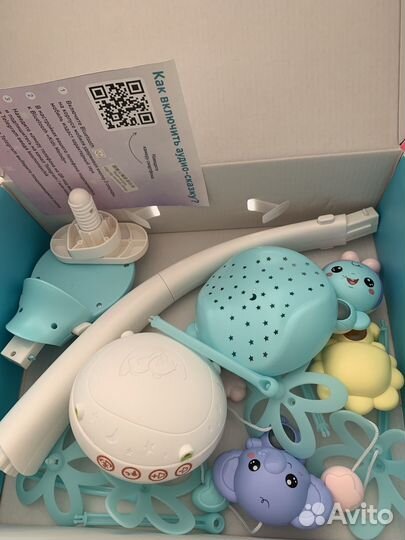 Мобиль в кроватку музыкальный